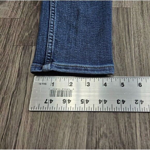 Madewell Womens Size 24 T High Rise Skinny Pockets Denim Blue Jeans - Picture 13 of 13